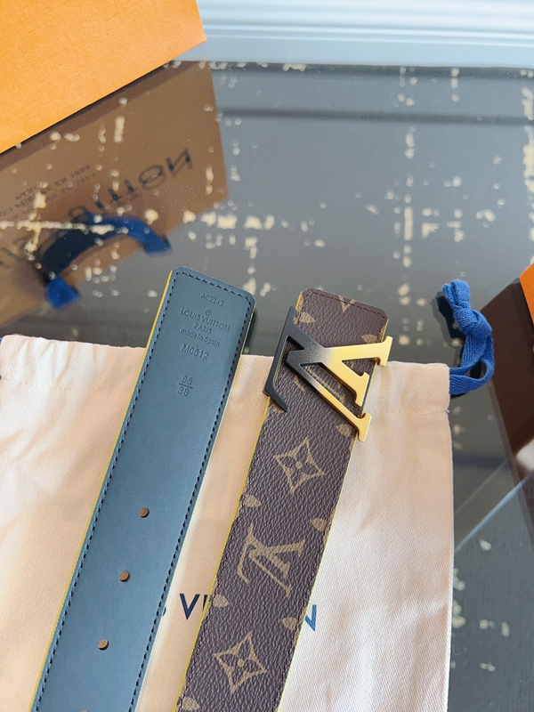 ルイヴィトンベルト細部ディテール